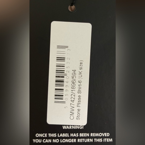 Pretty little Plisse shirt - Picture 4 of 4